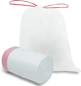 51FX1HVkGbL.__AC_SX300_SY300_QL70_FMwebp_ O2frepak 13 Gallon Trash Bags Review Heavy Duty Drawstring Kitchen Garbage Bags