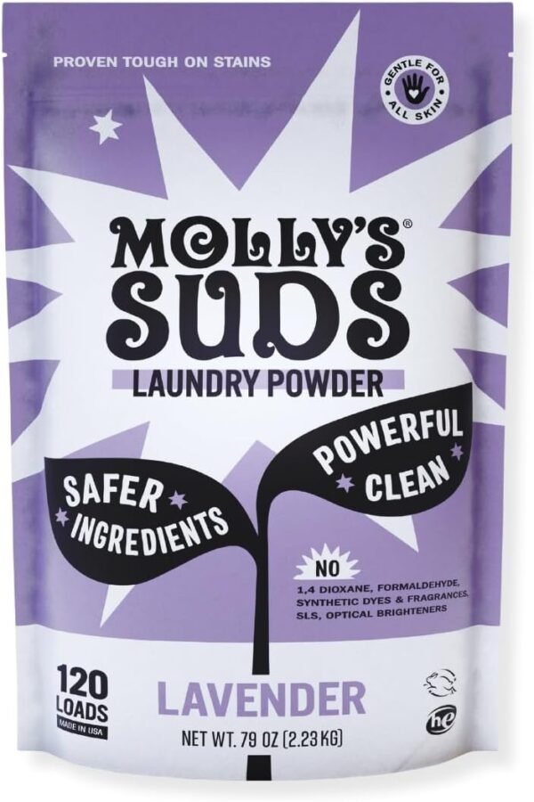 61CMfOIHvHL._AC_SL1080_ Molly's Suds Original Laundry Detergent Powder Review Powerful Gentle Cleaning for Sensitive Skin