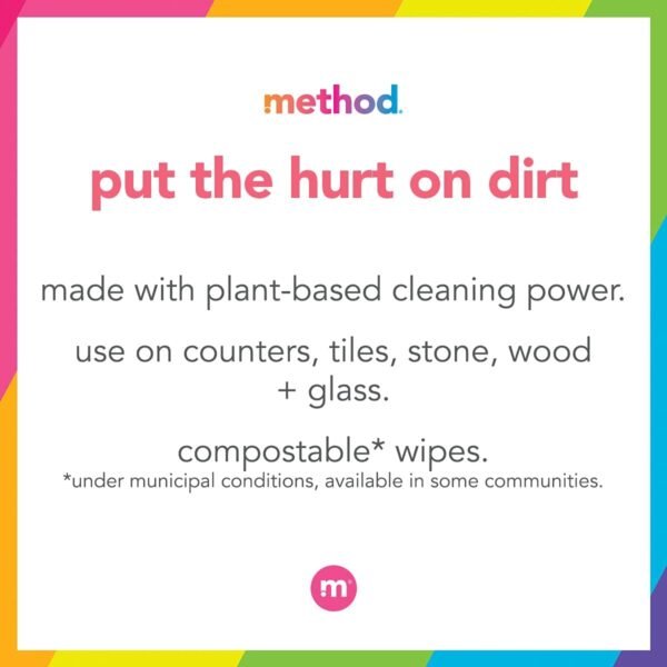 Method All-Purpose Cleaning Wipes Review Plant-Based Power with Pink Grapefruit Scent