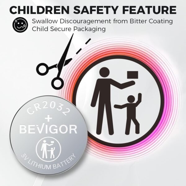 61J-E9oXVbL._AC_SL1000_ BEVIGOR CR2032 Coin Battery Review High-Performance Power for AirTag and More