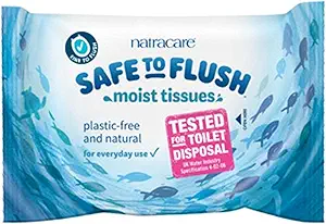 61QGaWizt1L.__AC_SX300_SY300_QL70_FMwebp_ Natracare Safe to Flush Moist Tissues Review Natural Organic Personal Cleansing Wipes