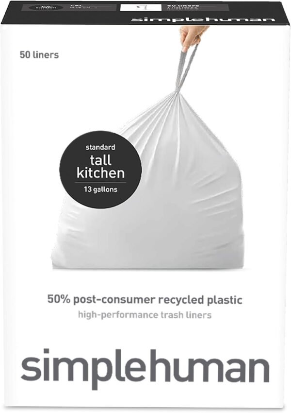 Durable Trash Bags Review simplehuman 50 Percent Recycled Kitchen Drawstring Performance Tested