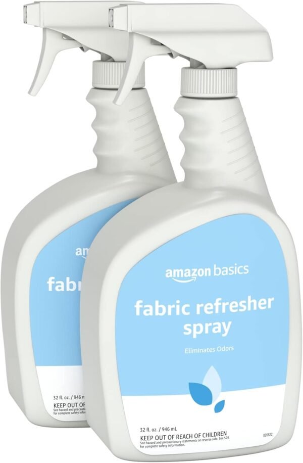 61So5eWrLSL._AC_SL1500_ Amazon Basics Fabric Refresher Spray Review Fresh Scent Odor Eliminator Comparison