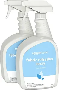 61So5eWrLSL.__AC_SX300_SY300_QL70_FMwebp_ Amazon Basics Fabric Refresher Spray Review Fresh Scent Odor Eliminator Comparison