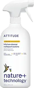 61VVj-0JJKL.__AC_SX300_SY300_QL70_FMwebp_ ATTITUDE Kitchen Cleaner Spray Review Powerful Plant-Based Degreaser with Citrus Zest