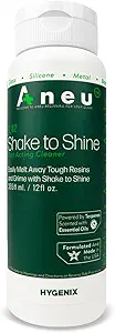 61aiPeoenUL.__AC_SX300_SY300_QL70_FMwebp_ Aneu Shake to Shine (1 Pack) – Fast-Acting Cleaner | Shake Away Tough Resins & Grime | Cleans Glass, Silicone, Metal, & Borosilicate | 12oz - 1 Pack