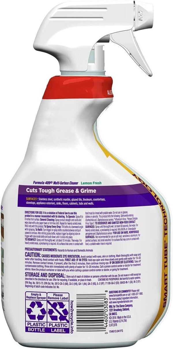 Formula 409 Multi Surface Spray Cleaner Review by Formula 409 for Powerful Lemon Fresh Cleaning