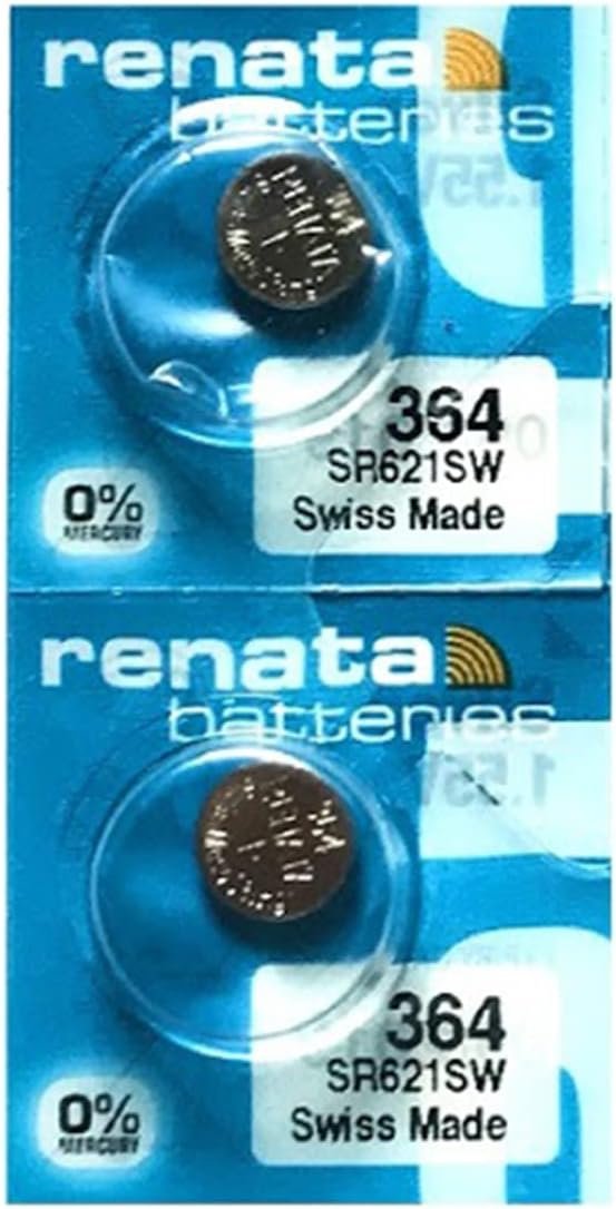 61phHqyMcaL._AC_SL1200_ Renata 364 SR621SW Watch Battery Review High Performance Coin Cell Power
