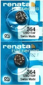 61phHqyMcaL.__AC_SX300_SY300_QL70_ML2_ Renata 364 SR621SW Watch Battery Review High Performance Coin Cell Power