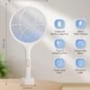 YISSVIC Electric Fly Swatter Review Powerful 4000V Bug Zapper for Patio and Camping