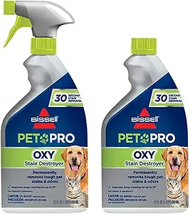 BISSELL Pet Pro Oxy Stain Destroyer Review Best Carpet Stain Precleaner for Pets