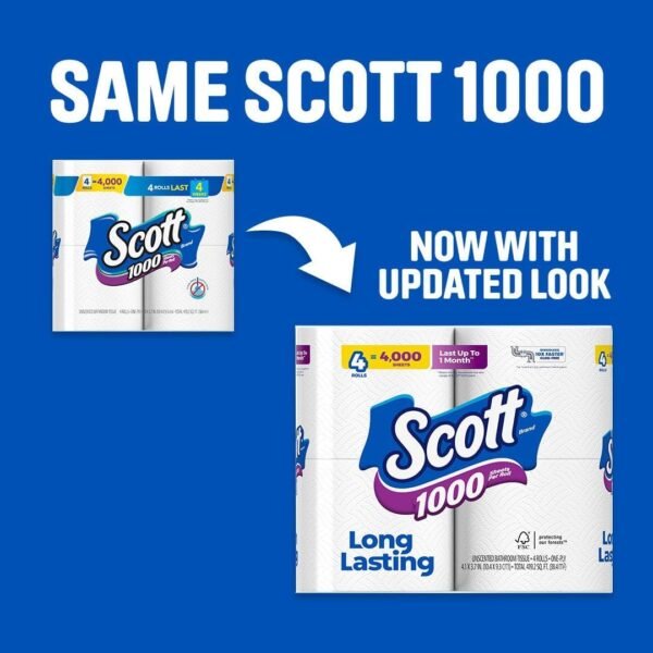 61zH64IP1qL._AC_SL1080_ Scott 1000 Sheets Toilet Paper Review Kimberly-Clark Bath Tissue Performance Tested