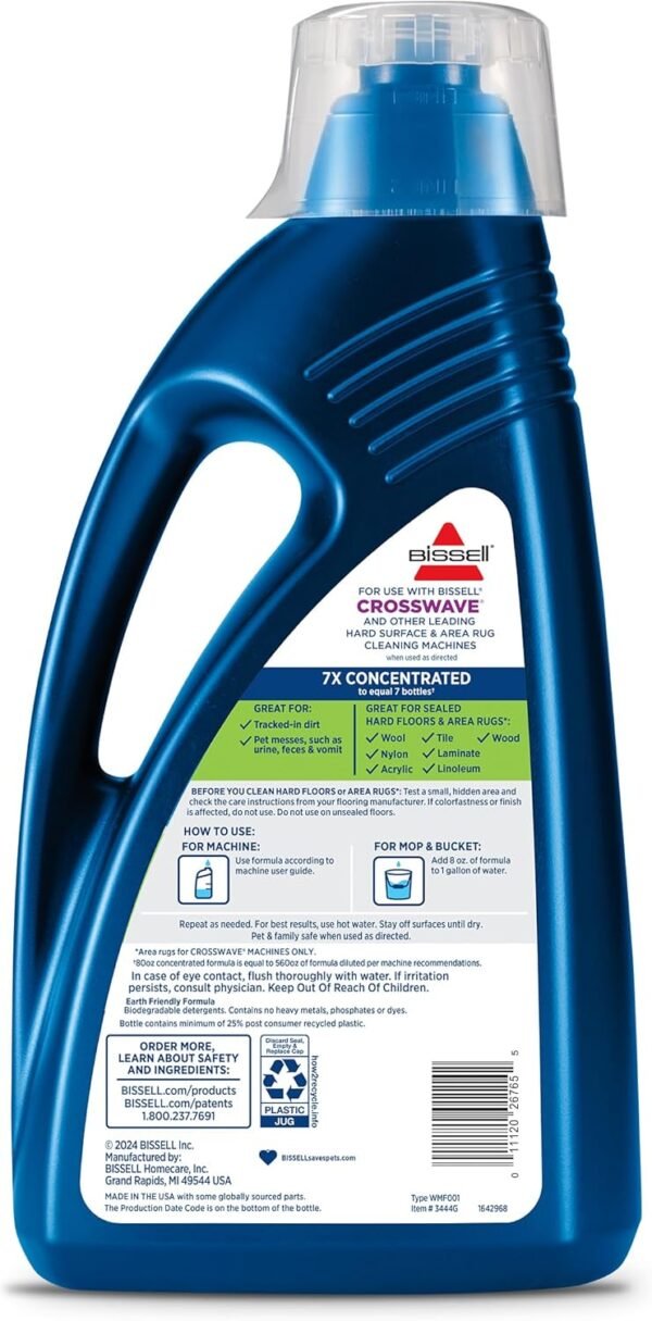 71-4zfj-rbL._AC_SL1500_ BISSELL Multi-Surface Pet Floor Cleaner Review Removing Odors and Tough Messes Effectively