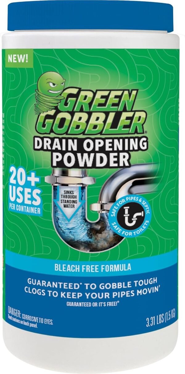 Green Gobbler Drain Opener Review Effective Clog Remover for Bathroom and Kitchen Drains