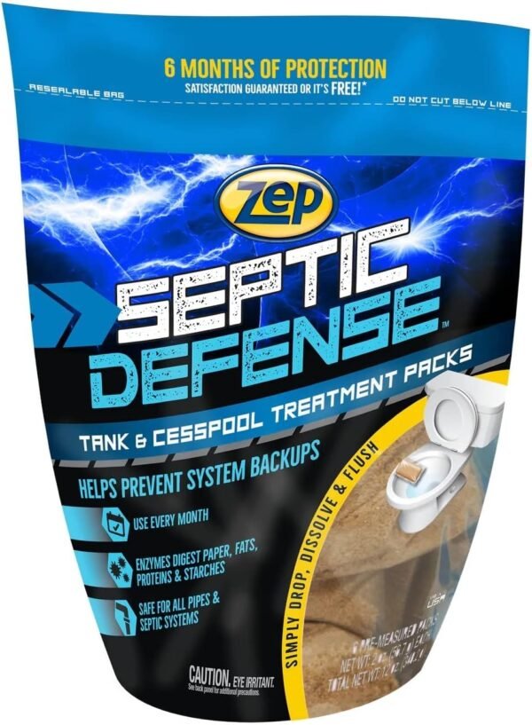 713mHlhjBfL._AC_SL1400_ Zep Septic Treatment Review Biodegradable Packs for Efficient Tank Maintenance