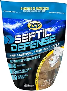 Zep Septic Treatment Review Biodegradable Packs for Efficient Tank Maintenance