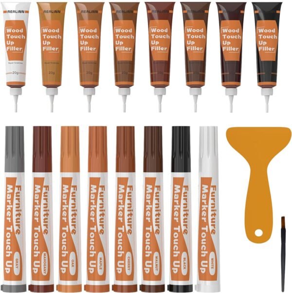 Comprehensive Review of REALINN Wood Furniture Repair Kit Dark Colors for Scratch Removal