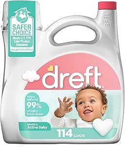 Dreft Stage 2 Baby Laundry Detergent Review Tackling Tough Stains and Sensitive Skin