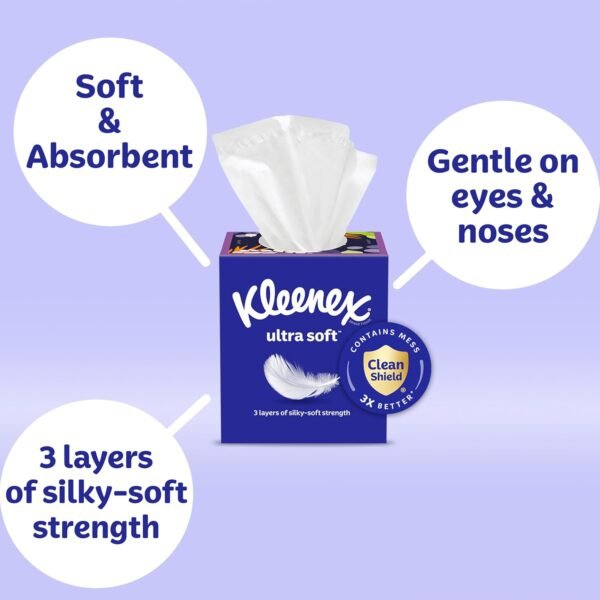 Kleenex Ultra Soft Facial Tissues Review Best 3 Ply Box Tissues for Allergy Season