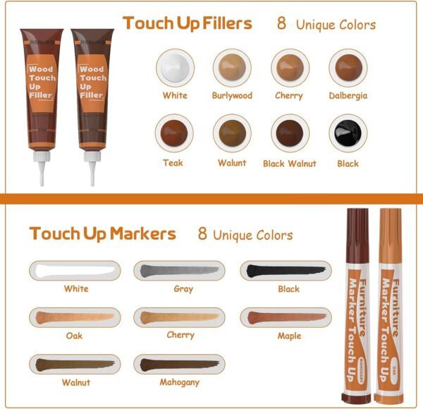 Comprehensive Review of REALINN Wood Furniture Repair Kit Dark Colors for Scratch Removal