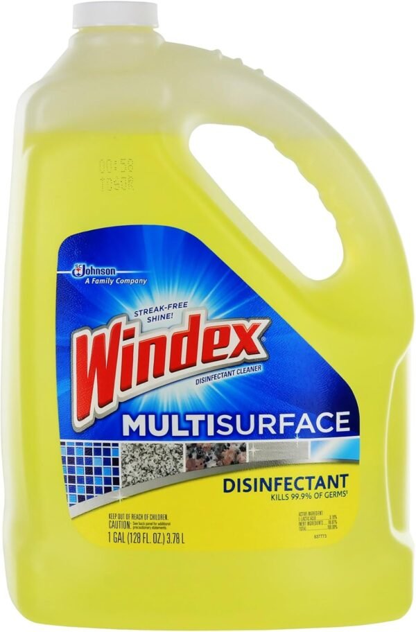 Windex Multi-Surface Cleaner Review Powerful Disinfectant with Streak-Free Citrus Shine