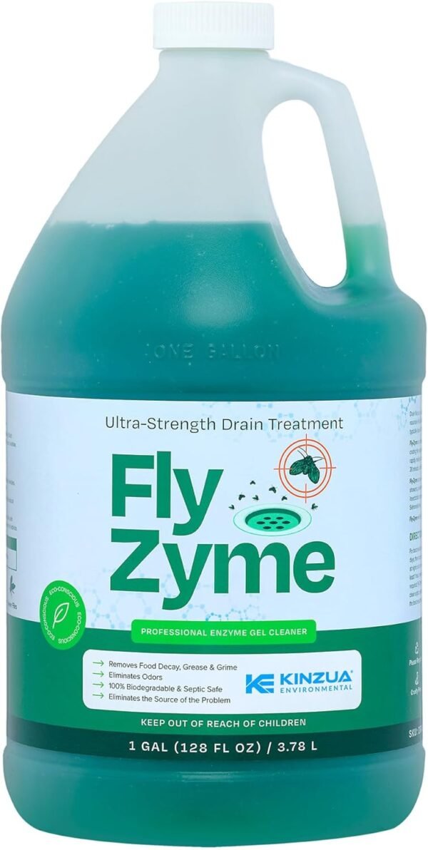 71JKLFXDJkL._AC_SL1500_ Kinzua Environmental Fly-Zyme Drain Cleaner Review Effective Fruit Fly Control and Organic Waste Degrader