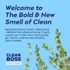 CleanBoss Botanical Disinfectant Review Fast Acting Multi Surface Cleaner Kills Germs
