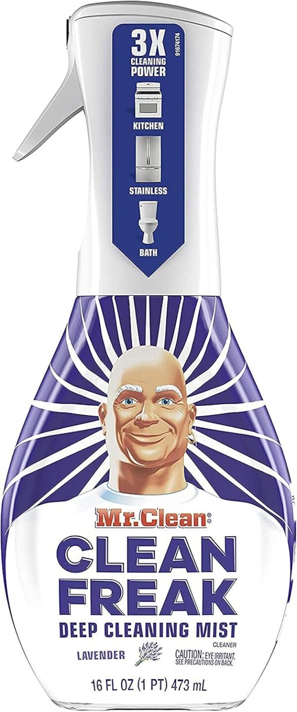 Mr Clean Freak Deep Cleaning Mist Review Best Multi Surface Spray Lavender Bundle