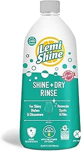Lemi Shine Dishwasher Rinse Aid Review Reveals Spotless Dishes and Hard Water Solution