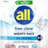 all Free Clear Laundry Detergent Pacs Review Hypoallergenic Clean for Sensitive Skin
