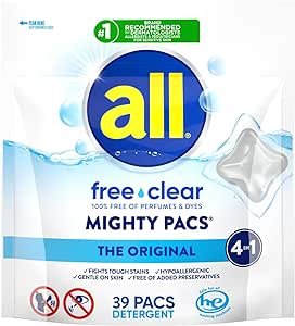 71NTR-Lry6L.__AC_SX300_SY300_QL70_ML2_ all Free Clear Laundry Detergent Pacs Review Hypoallergenic Clean for Sensitive Skin