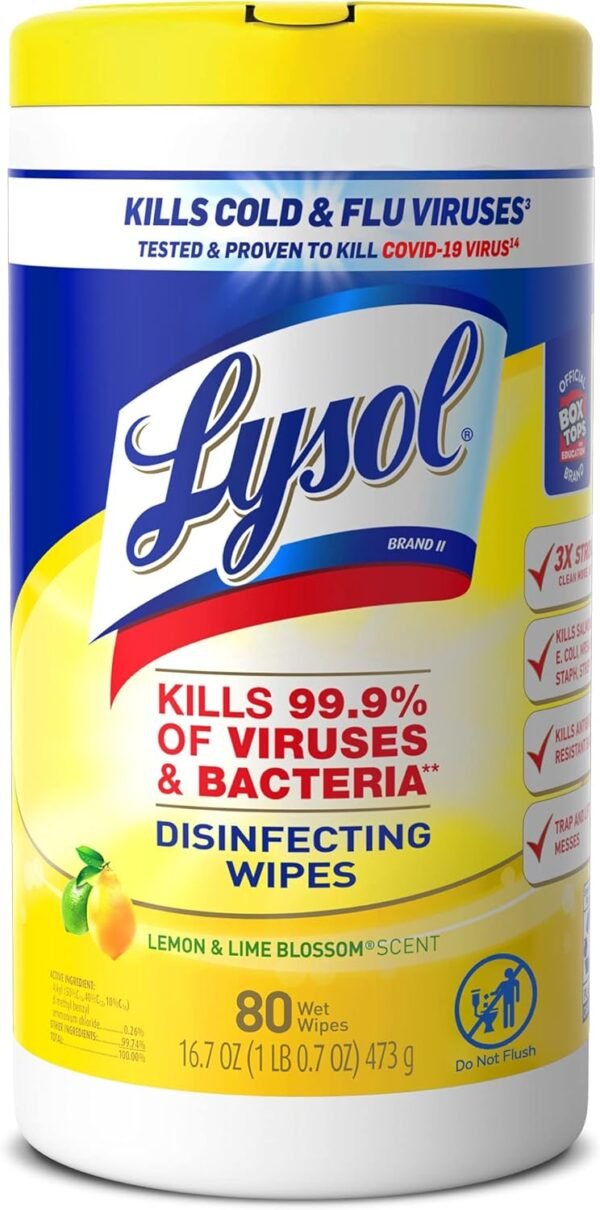 Lysol Disinfecting Wipes Review Best Household Cleaning Supplies for Germ-Free Surfaces