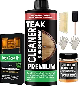 71QnQ8lPvZL.__AC_SX300_SY300_QL70_FMwebp_ Teak Cleaner and Brightener Kit Evlisrtpk Review Reveals Best Outdoor Wood Furniture Care