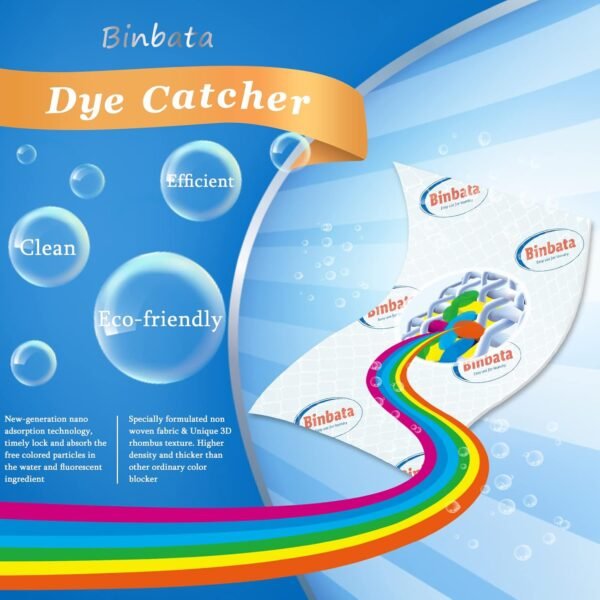 71S71ZwsvgL._AC_SL1500_ Binbata Color Grasper Laundry Sheets Review Effective Dye Catcher for Safe Washing