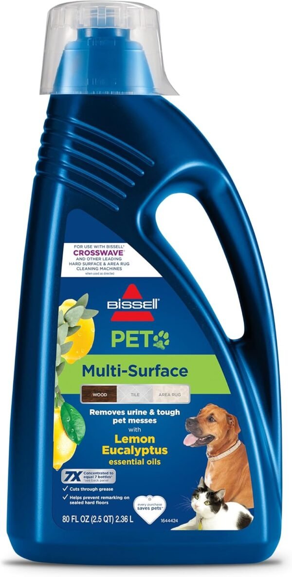 71SLJL1KUlL._AC_SL1500_ BISSELL Multi-Surface Pet Floor Cleaner Review Removing Odors and Tough Messes Effectively
