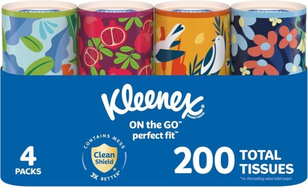 Kleenex Perfect Fit Facial Tissues Review Small Cannisters with Superior Softness and Strength