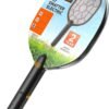 Bug Zapper Racket – Electric Fly Swatter for Gnats, Mosquitoes, & More – Harmless-to-Humans Outdoor Bug Zapper Battery Operated – Handheld Electric Fly Swatter –Indoor Racket