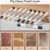 71XTLLGxfL._AC_SL1500_ Wood Filler Sticks Review Xmnamc Best Furniture Repair Markers Kit 20 Colors