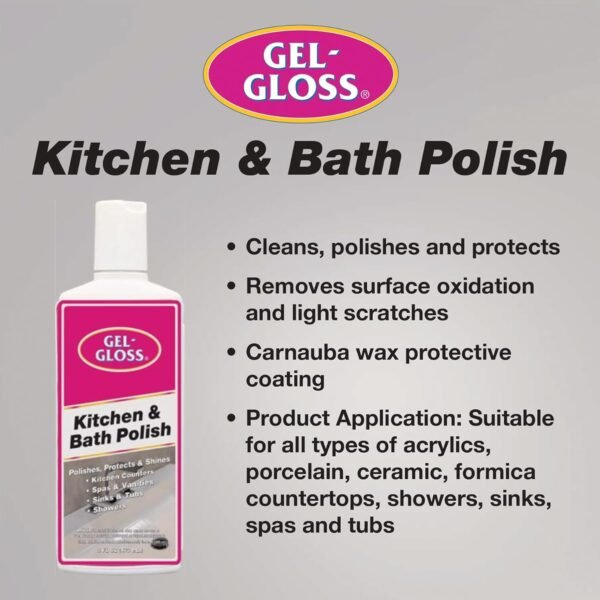 71XlADruTrL._AC_SL1500_ TR Industries Gel-Gloss Kitchen and Bath Cream Wax Polish Review Reveals Stunning Shine Benefits