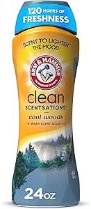 71XqmLLfynL.__AC_SX300_SY300_QL70_ML2_ In-Wash Laundry Scent Booster Review ARM & HAMMER Cool Woods Freshness Explored