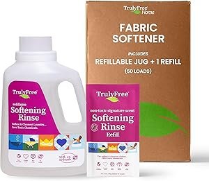 71YffZQVEL._AC_SY300_SX300_ Liquid Fabric Softener Truly Free Review Plant-Based Formula Safe for Sensitive Skin
