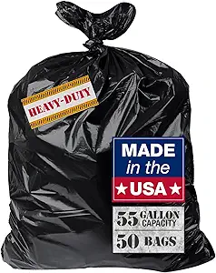 71a4Lb86JrL.__AC_SX300_SY300_QL70_FMwebp_ MaxiMite Heavy Duty Contractor Trash Bags 55 Gallon Review for Tough Cleanup