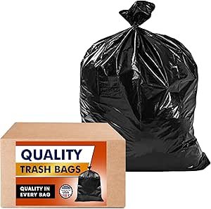 71bi5YvQdFL.__AC_SX300_SY300_QL70_ML2_ Heavy Duty Veska 55 Gallon Trash Bags Review for Lawn and Commercial Use