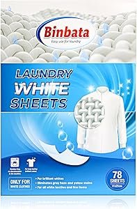 Eco Laundry Whitener Sheets Binbata Review Deep Clean and Brighten Clothes Safely
