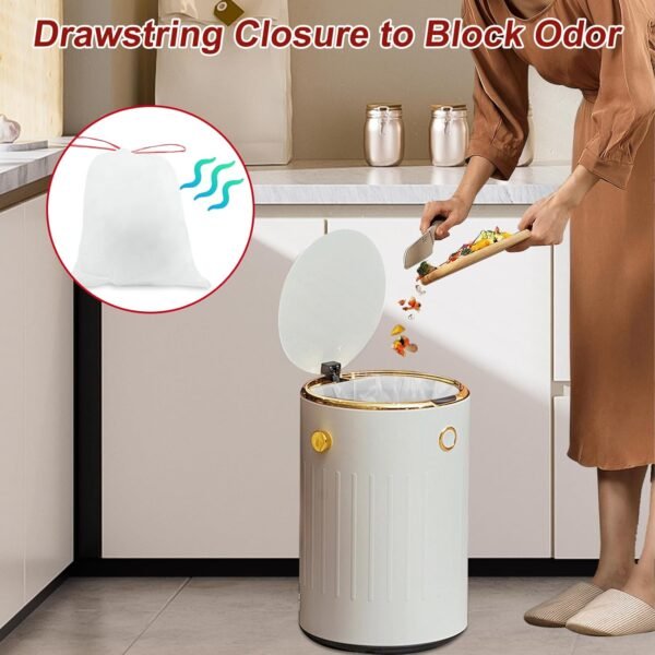 O2frepak 13 Gallon Trash Bags Review Heavy Duty Drawstring Kitchen Garbage Bags