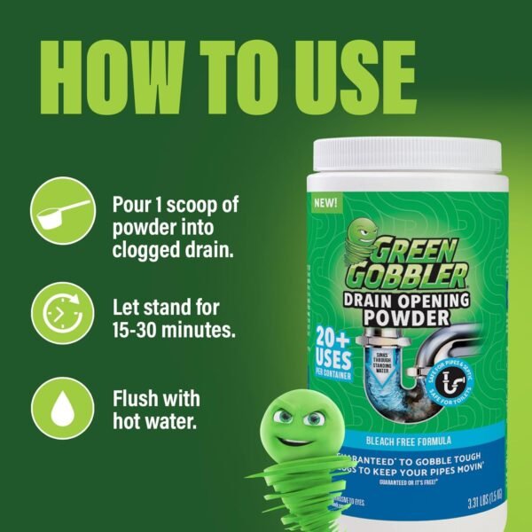 Green Gobbler Drain Opener Review Effective Clog Remover for Bathroom and Kitchen Drains