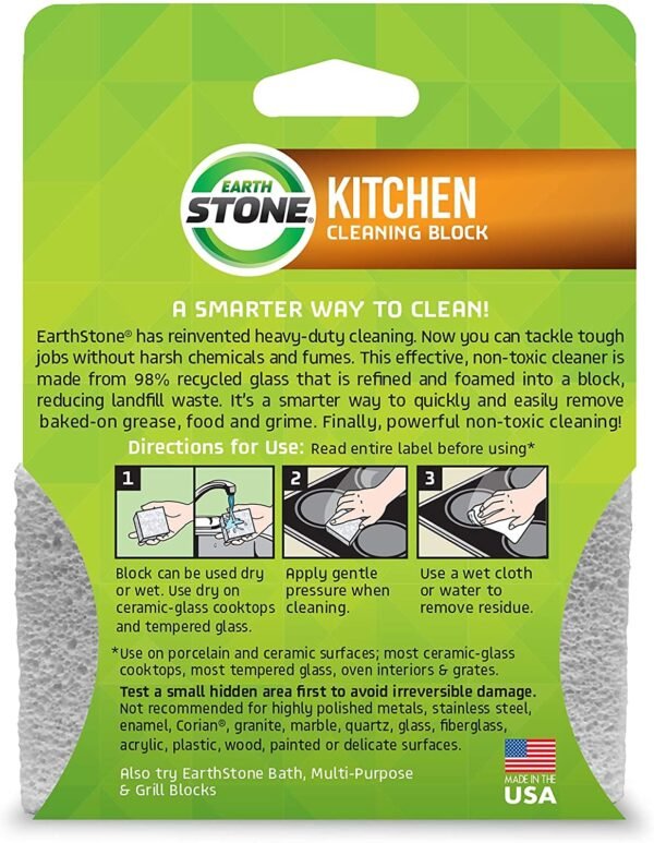 EarthStone Cleaning Block Review Best Non Toxic All Purpose Cleaner for Household