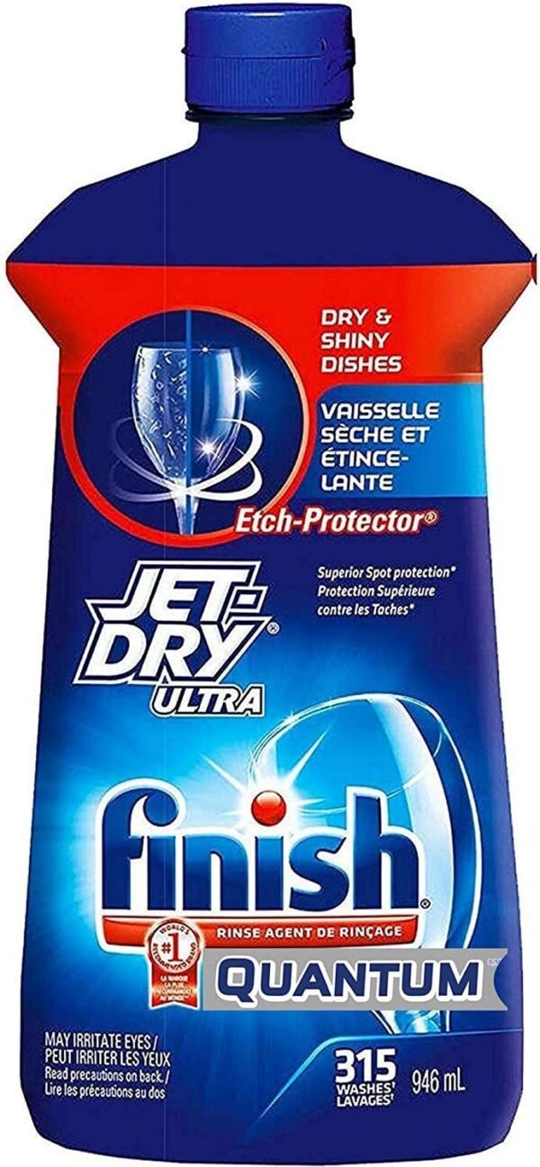 71idVtOrzcL._AC_SL1500_ Finish Jet Dry Ultra Rinse Aid Dishwasher Detergent Review by FinishRinse Effectiveness Tested