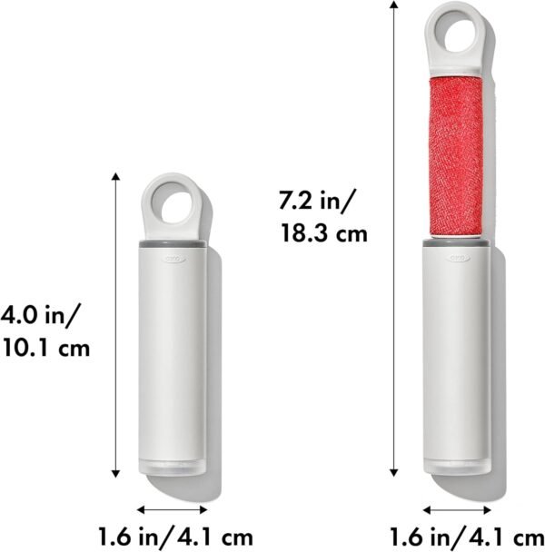 71jr-tLQV2L._AC_SL1500_ OXO Reusable Lint Roller Review Best Pet Hair Remover with Pivoting Brush Head
