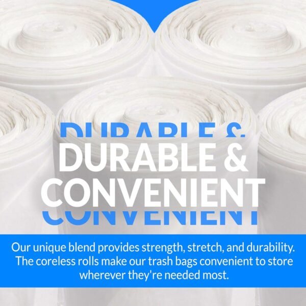 71m4tUxQZAL._AC_SL1500_ Reli SuperValue 16-25 Gallon Trash Bags Review Clear Durable Bulk for Home Use